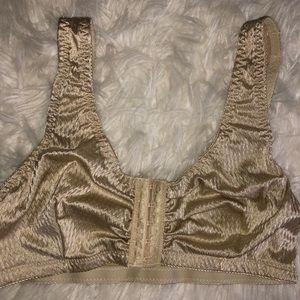 Post-surgical breast augmentation bra